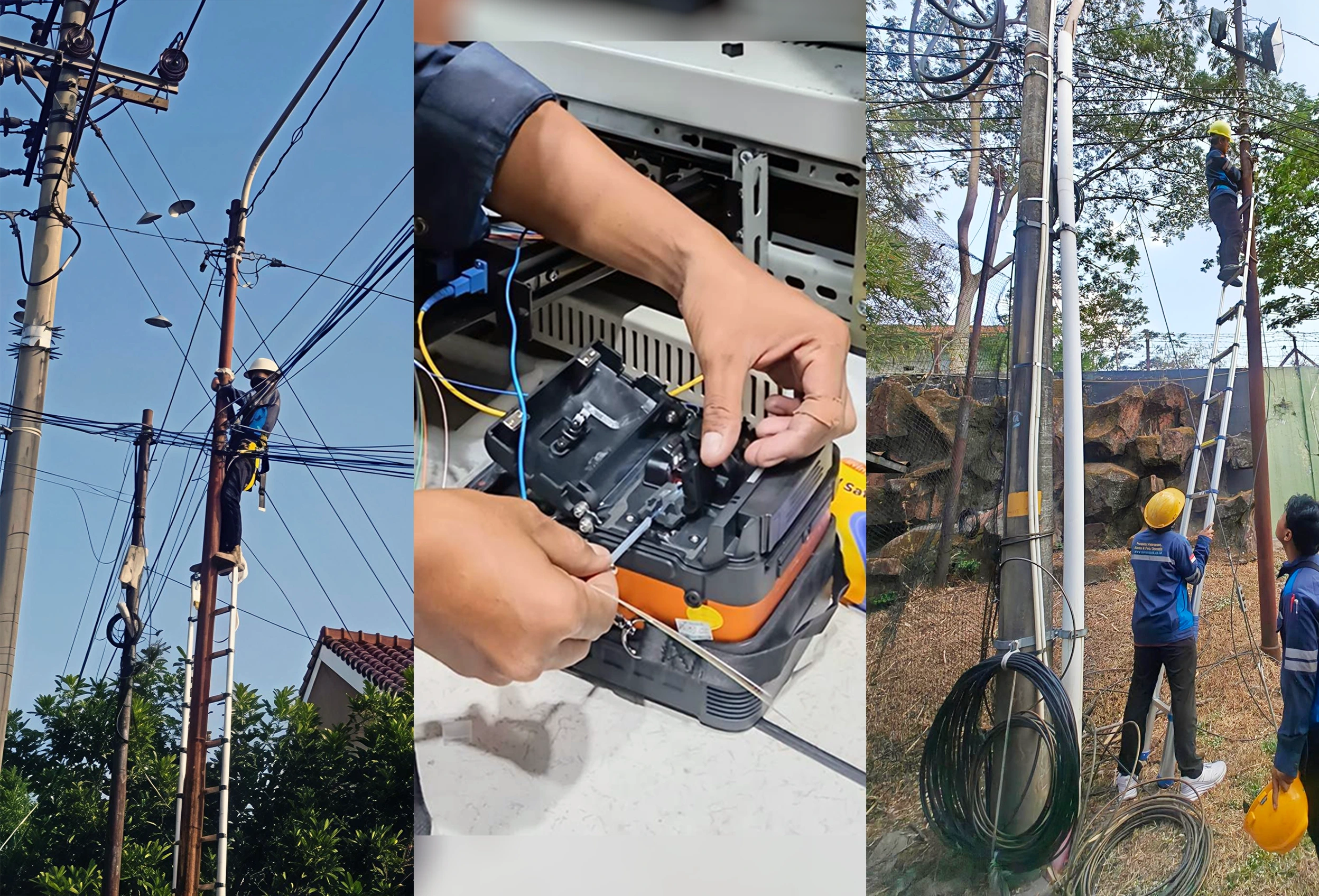 Jasa tarik kabel fo semarang